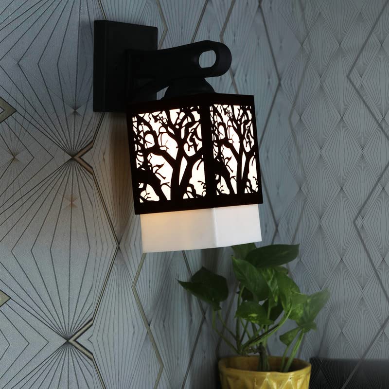 ZUPER Wooden Modern Design Wall Lamp Suitable for Living Room,Foyer,Bedroom,Hallway (Pack of 1) L130 - Image 1