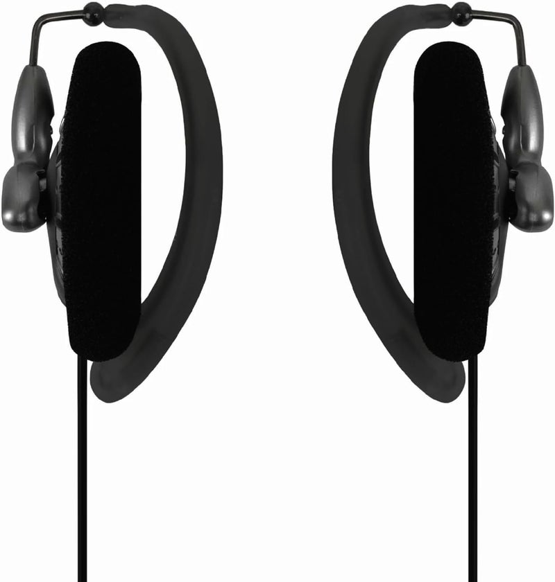 KOSS KSC75 Portable On-Ear Clip Headphones, Retro Style, Ultra Lightweight, Grey - Image 2