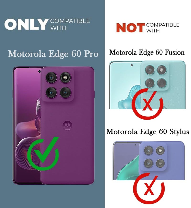 Jkobi Back Cover Case for Motorola Moto Edge 60 Pro (Textured Grip Design | Camera Protection | Slim and Light Weight | Soft Touch and Feel | Black) - Image 4