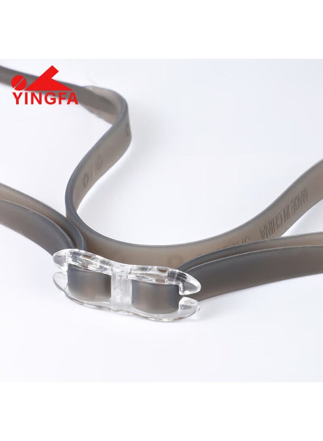 Yingfa Swimming Goggles, High-definition Anti-fog, Racing Compeion Training, Small Frame, For Students, Men And Women, Swimming Gl, Y570af, Transparent Black - Image 5