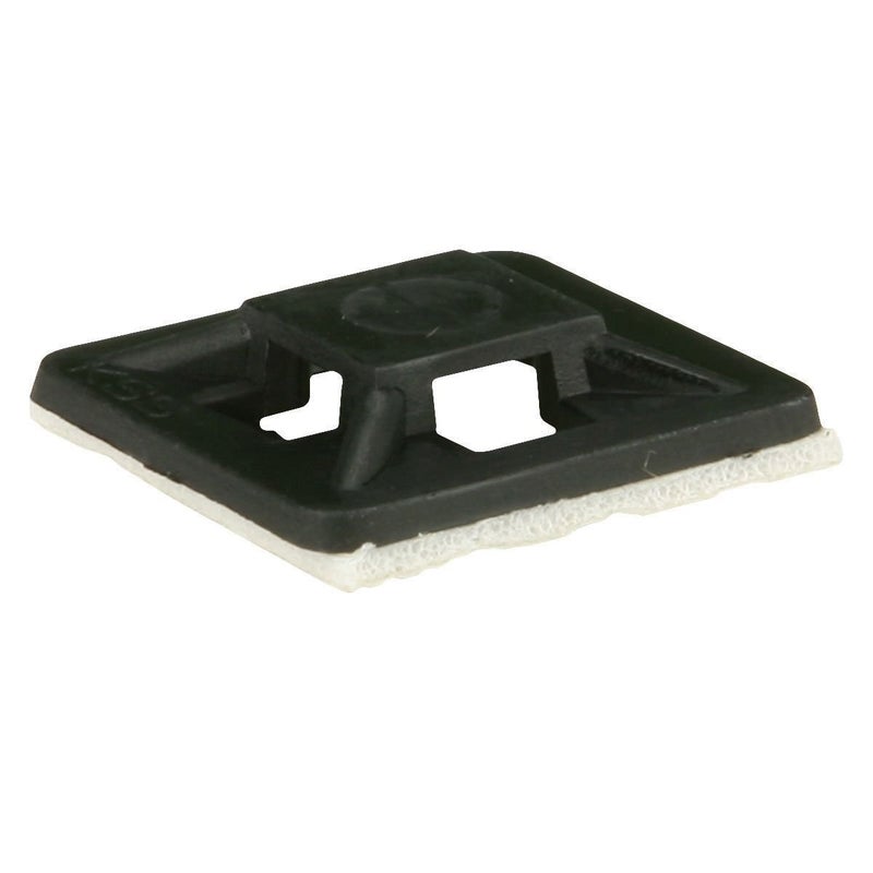 Install Bay CTM34 Adhesive Backed Cable Tie Mount 3/4 Inch x 3/4 Inch 100 Pack - Image 4