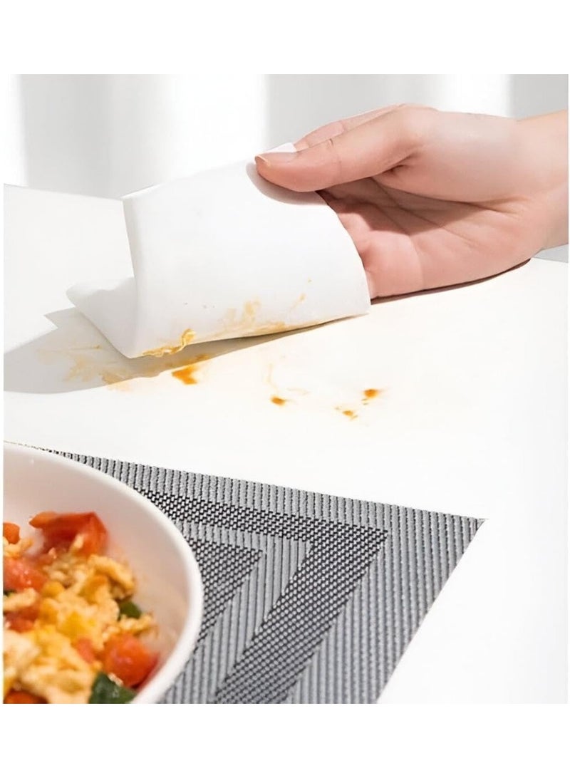 Heavy-Duty Grease Removal Wipes – Super Absorbent Kitchen Cleaning Towels for Quick Spill Control, Multi-Purpose Disposable Wipes for Daily Use – 80 Count - Image 4