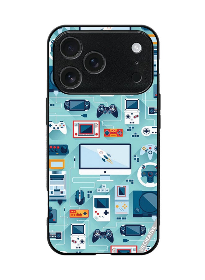 VR CREATIVE Protective Case Cover For Apple iPhone 17 Pro Technology Items Design Multicolour