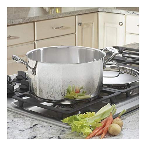 Cuisinart 74424 Chefs Classic Stainless Stockpot with Cover 6QuartSilver - Image 3