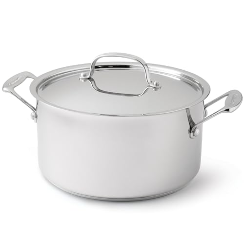Cuisinart 74424 Chefs Classic Stainless Stockpot with Cover 6QuartSilver - Image 1