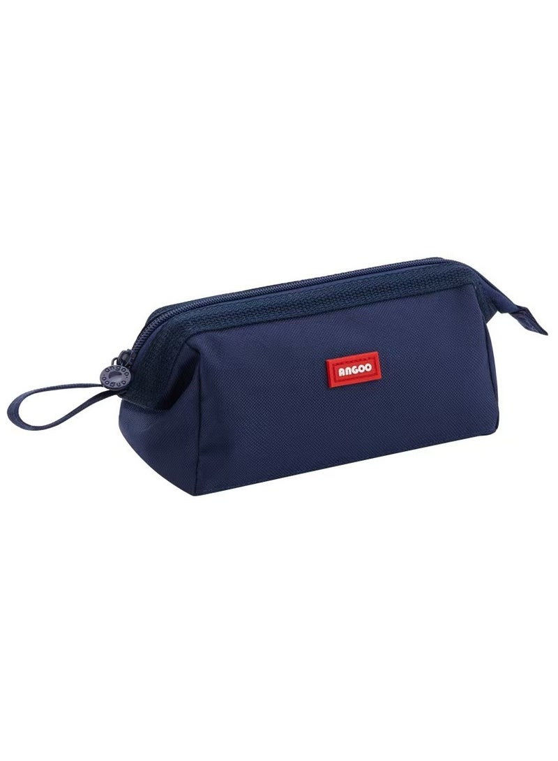 ANGOO New pencil case, simple pencil case, stationery box, student multifunctional stationery bag - Image 1