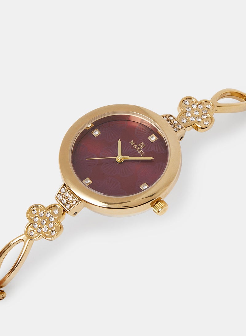 Maxel Ladies Trend Analog Wrist Watch MX382 - 28mm - Image 2