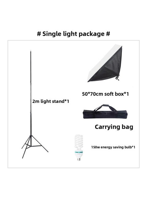 Led Studio Small Soft Light Photography Lamp Set Indoor Still Life Products Shooting Lighting Lamp A Generation Of Hair-Light Source Color:Single Lamp Package