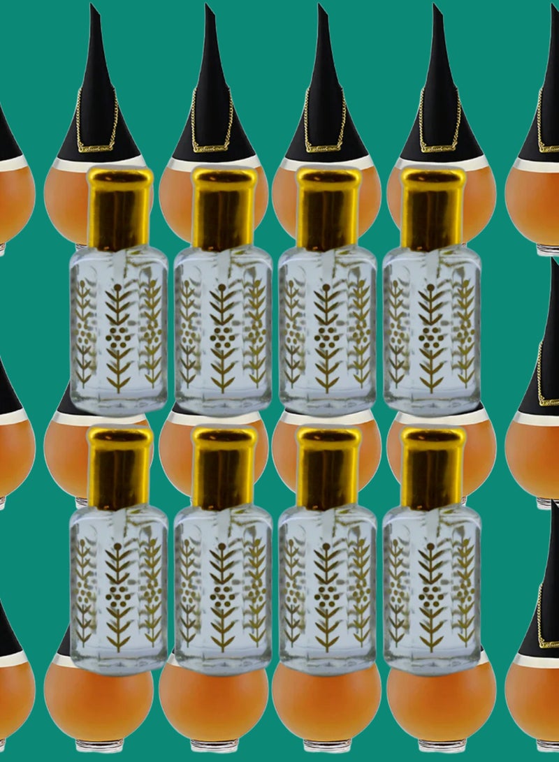 8 قطع زيت عطري باندورا نسائي الشفاف الأصلي 12مل