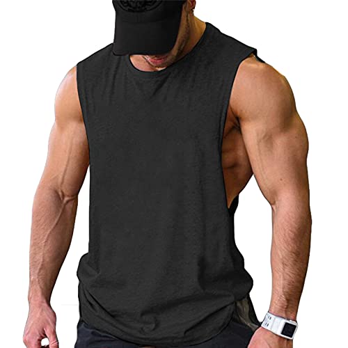 COOFANDY Men Workout Tank Top Workout Gym T Shirt Bodybuilding Sleeveless Shirt - Image 1