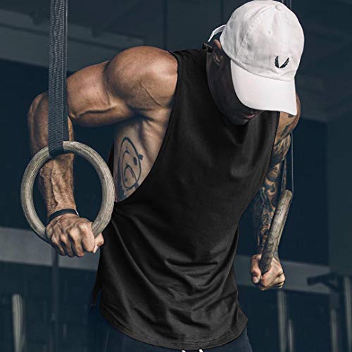 COOFANDY Men Workout Tank Top Workout Gym T Shirt Bodybuilding Sleeveless Shirt - Image 2
