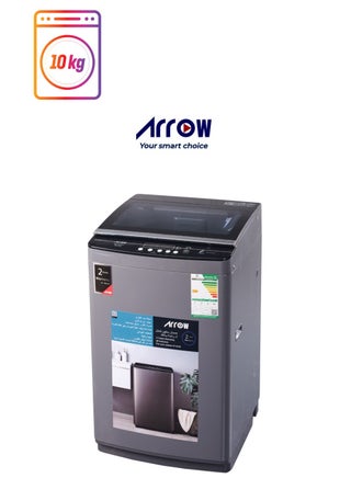 10KG Top Loading Automatic Washing Machine with Pump, Hot & Cold Dual Water Inlets, VFD Display, Soft Close Door, and Diamond Drum | Dark Grey | Model No: RO-11TLT - pzsku/Z7C3D92A7BE2BC75233CDZ/45/_/1740991988/45ba9fa4-5b37-4017-8874-dad4d3c4a49b