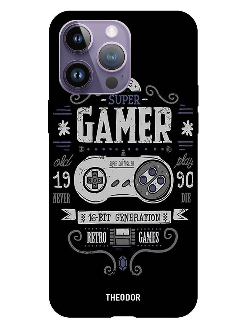 Theodor Protective Case Cover For Apple iPhone 14 Pro 6.1" 2022 Super Gma - Image 1