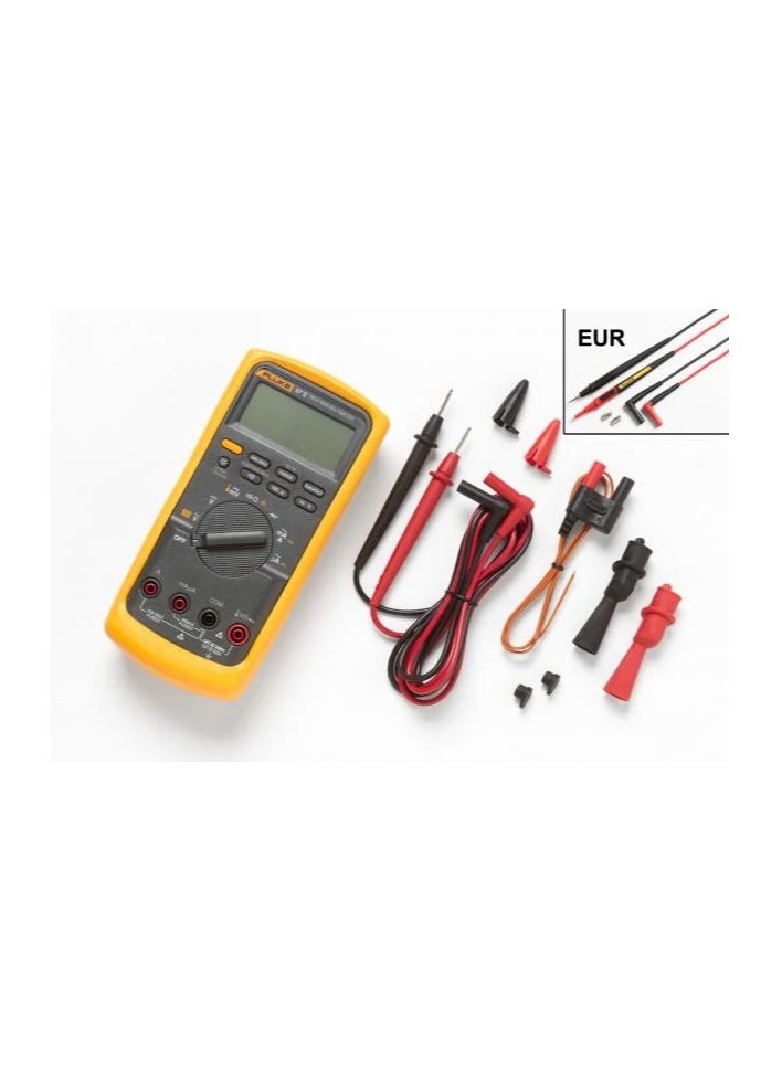 87V Industrial True RMS Multimeter with Temperature Measurement - High Accuracy, Advanced Troubleshooting Capabilities