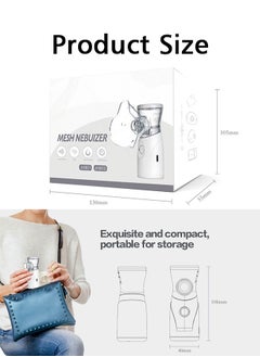 GIFT Portable Mesh Nebulizer, Suitable for Adults and Kids,  Rechargeable Nebulizer, Compact Design for Home and Outdoor Use  - Image 5