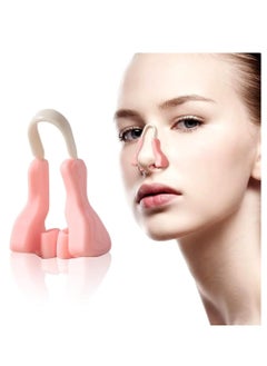 Generic 3pcs Women's Soft Silicone Magic Nose Shaper Lifting Tool Corrector Nose Clip Pink  - Image 2