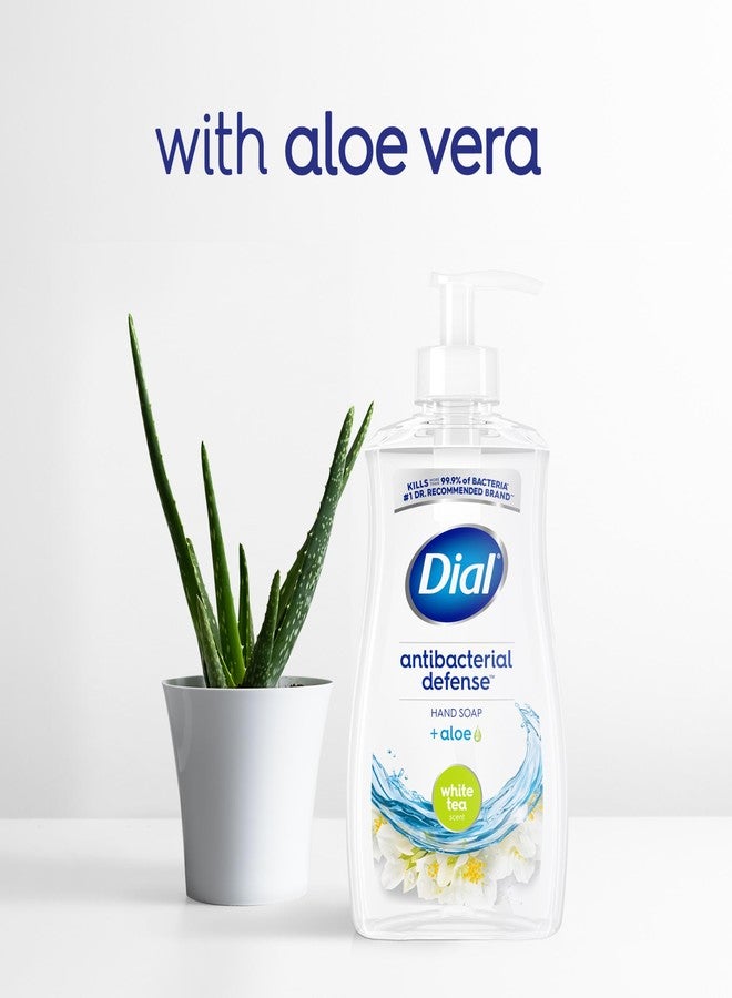 Dial Antibacterial Liquid Hand Soap, White Tea, 11 fl oz (Pack of 4) - Image 5