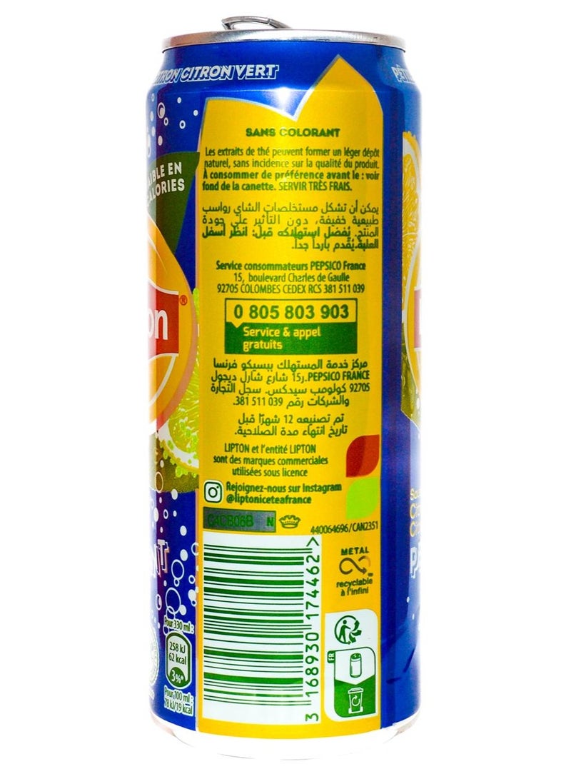 ليبتون شاي مثلج بنكهة الليمون 330 مل - Image 2