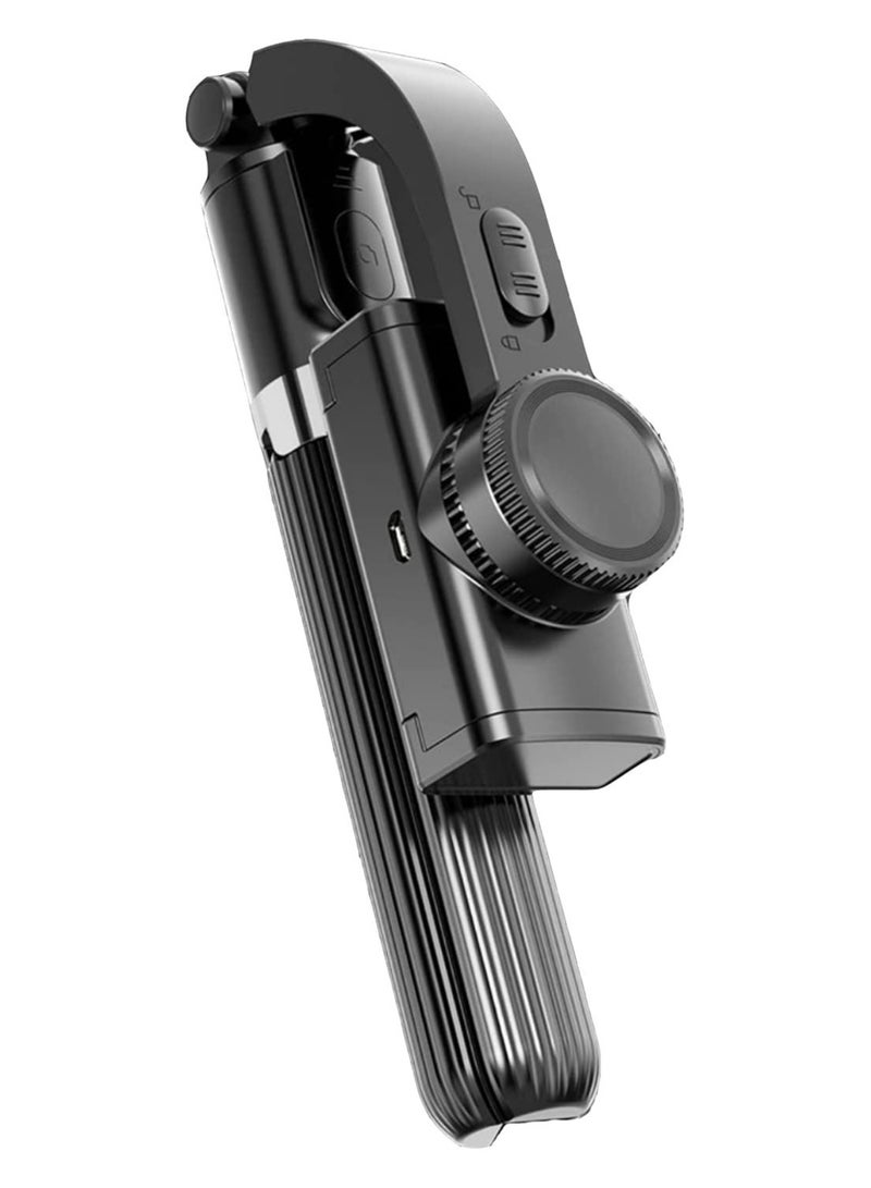 ELTRAZONE Tripod Selfie stick gimbal stabilizer for smartphones, with wireless remote control, 360° rotating auto balance stabilizer, portable mobile phone holder - Image 1