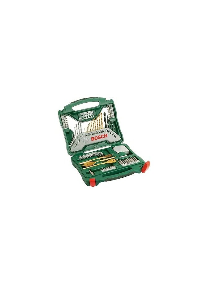 Bosch 70-Piece Drill & Screwdriver Bit Set – Multi-Purpose Tool Kit - Image 1