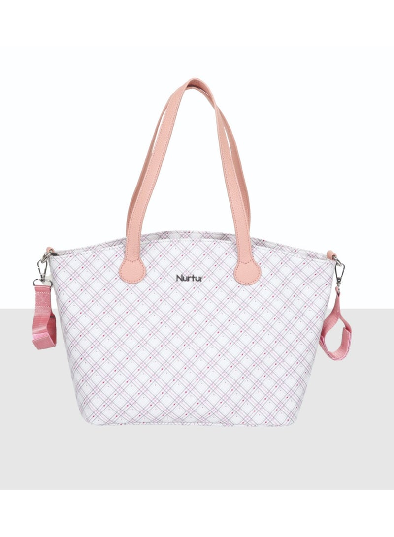 Nurtur Nurtur Vogue Maternity Diaper Bag Fashion Bag Multifunction Travel Bag with insulator bottle warming pocket and changing pad - Multi Color  - Image 1