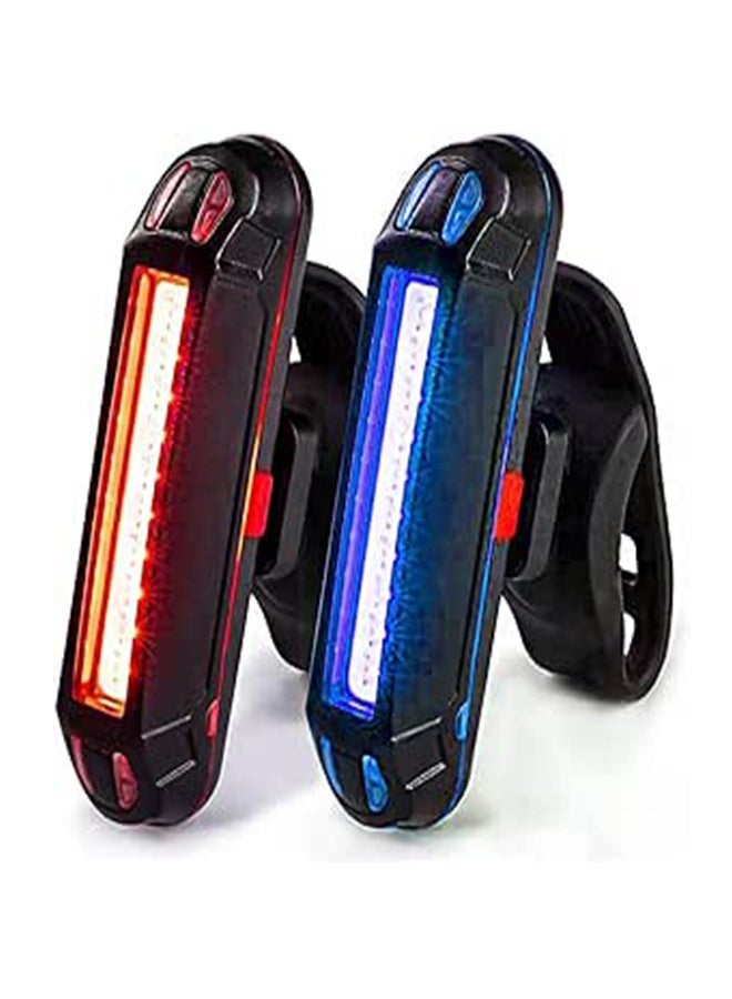 هافن 2Pack دراجة مصباح خلفي قابل شحن عبر USB، مصباح خلفي للدراجات عالي الإضاءة، مصباح LED آمن للدراجات، مقاوم للماء - Image 1