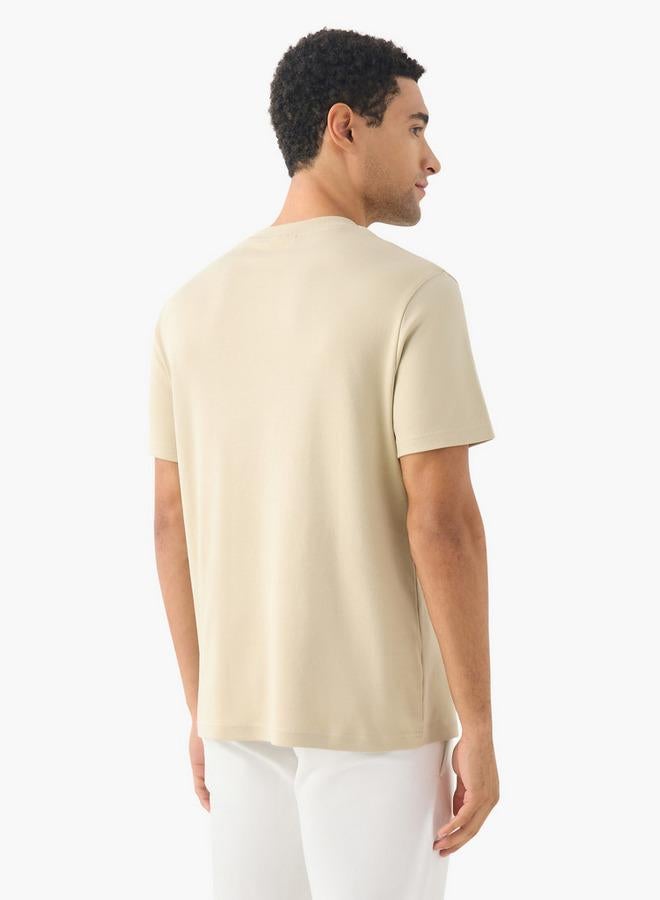 Kappa Printed T-shirt with Crew Neck and Short Sleeves - Image 3