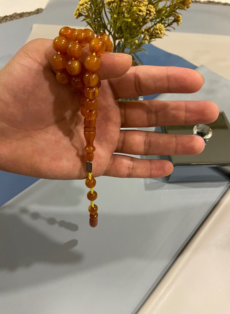 Top Quality Small German Faturan Prayer Beads For Men 33 Beads - Image 5