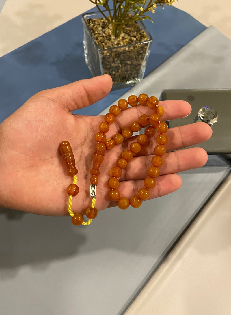 Top Quality Small German Faturan Prayer Beads For Men 33 Beads - Image 2