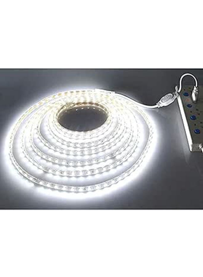 شريط إضاءة LED 220 فولت 5 متر ضوء أبيض