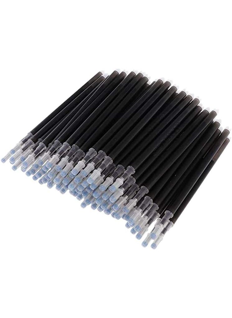 Starsouce 100 Pcs Heat Erasable Fabric Refills Patchwork Marking Pens High Temperature Disappearing Ink Fabric Markers for Embroidery Cross Stitch Handicarft Needlework Tailors Sewing Quilting and Dressmaking  - Image 1