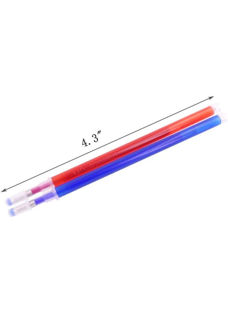 Starsouce 100 Pcs Heat Erasable Fabric Refills Patchwork Marking Pens High Temperature Disappearing Ink Fabric Markers for Embroidery Cross Stitch Handicarft Needlework Tailors Sewing Quilting and Dressmaking  - Image 4