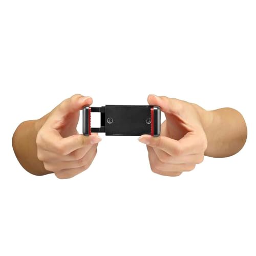 Manfrotto MCLAMP, Universal Smartphone Clamp with Thread Connections, for iPhone with or without Case, Foldable, Compact Size, Vlogging, Black - Image 4