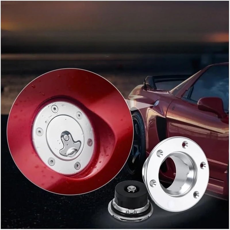 Black Motorcycle Brake Fluid Cap Front Fuel Tank Surge Flush Mount Oxidation Opening For ID 35 5mm - Image 4