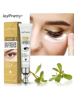 JoyPretty Polypeptide Multi Effects Eye Cream Anti Aging Anti Wrinkle Lightening Dark Circles Tightening Skin Eye Cream Reduce Puffiness Super Hydrating Moisturizing Peptide Eye Cream 20g  - Image 3
