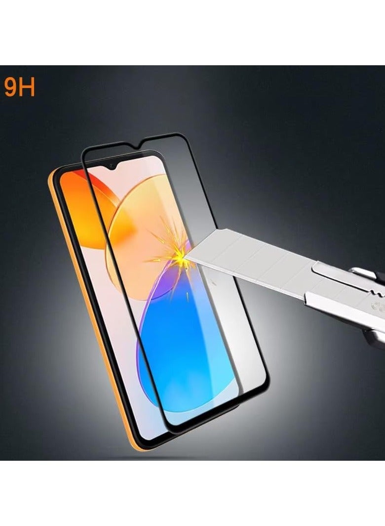 Honor X5b Screen Protector Honor X5b Plus Tempered Glass Full Adhesive Full Coverage Bubble-Free Anti Scratch HD Clear High Responsive for Honor X5b/X5B+ - Image 2