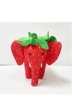 Y&D Strawberry Elephant Plush Toy Smurfs Cat Stuffed Plush Animal Toy Gifts for Boys Girls Smurf Cat Stuffed Animal Toy Birthday Gifts for Friends  - Image 1