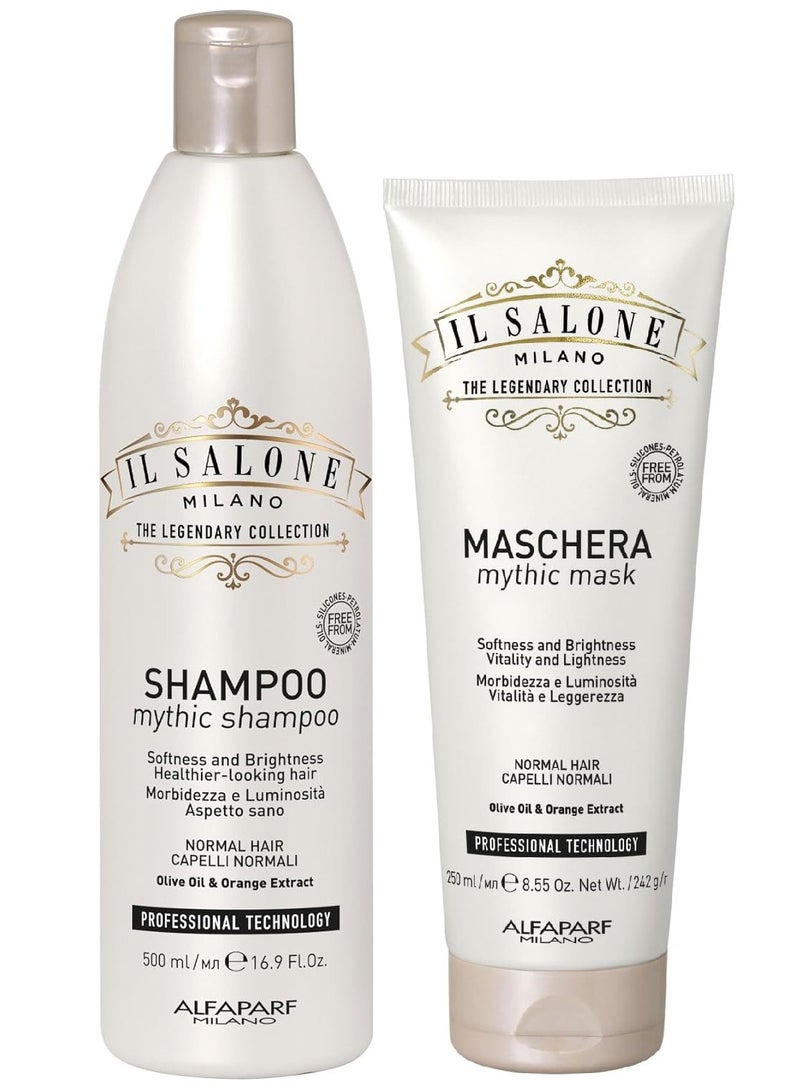 IL SALONE Mythic Shampoo & Mask For Normal Hair With Protein - Image 1