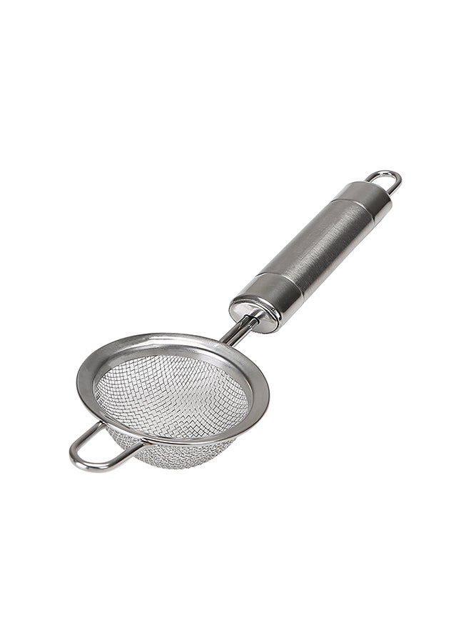 Royalford Stainless Steel 6.5Cm Strainer Dishwasher-Safe Marks And Stain Resistant Ergonomic And Hygienic Design Silver - Image 5