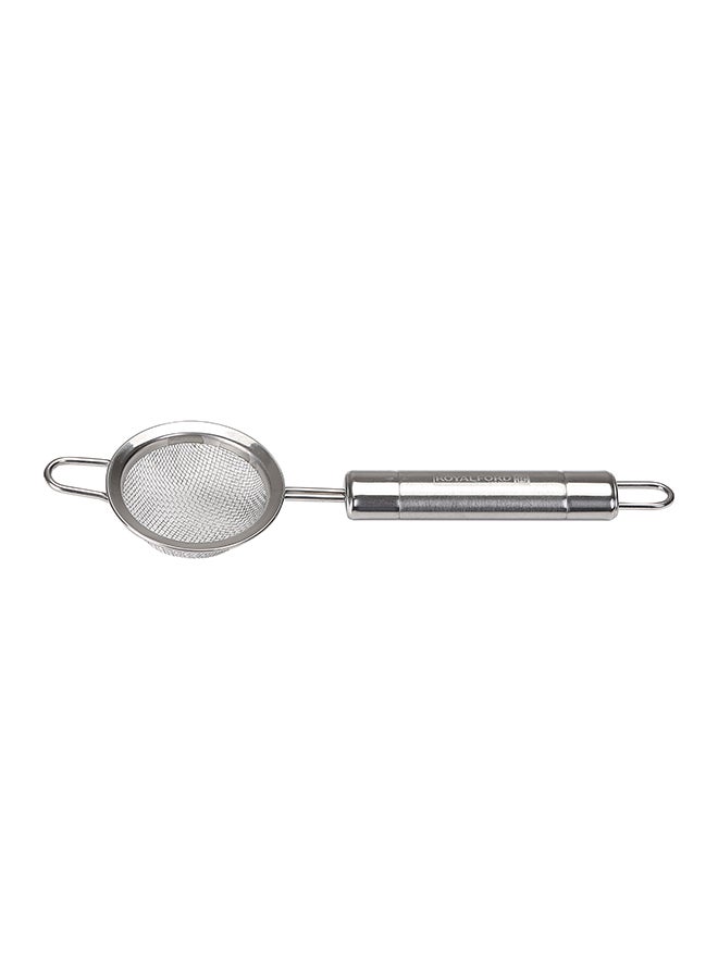 Royalford Stainless Steel 6.5Cm Strainer Dishwasher-Safe Marks And Stain Resistant Ergonomic And Hygienic Design Silver - Image 3