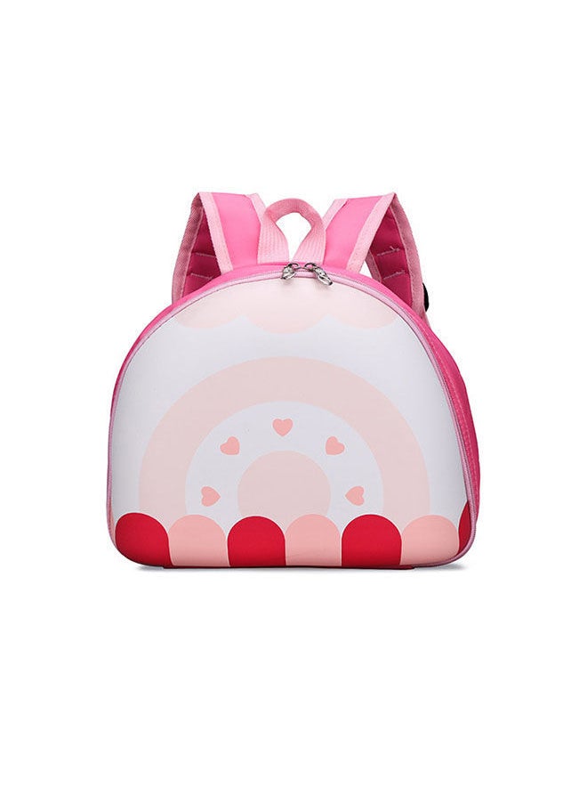 NIBEMINENT - Children'S Cute Color Contrast Backpack Waterproof Mini Light Shark Schoolbag Multi Pocket - Image 1