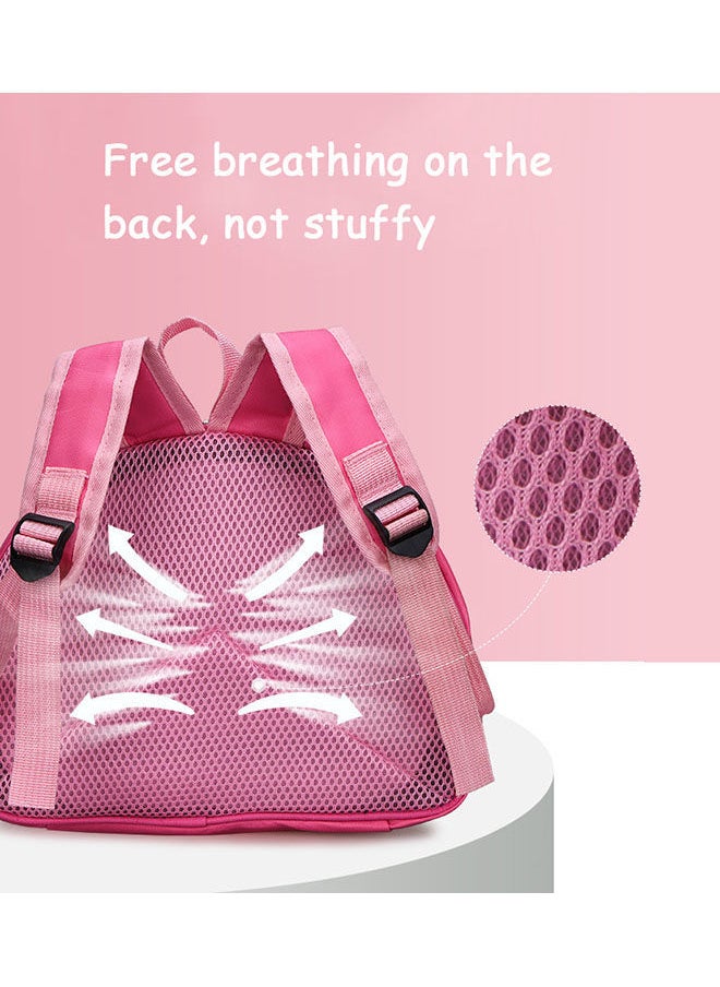 NIBEMINENT - Children'S Cute Color Contrast Backpack Waterproof Mini Light Shark Schoolbag Multi Pocket - Image 1