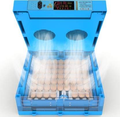 Ndeal Ndeal 64 Eggs Incubator for Egg Hatching Fully Automatic Rolling Type Hatching Machine Desi Kadaknath Compatible MultiPurpose Design Suitable for Any Size Egg  - Image 5