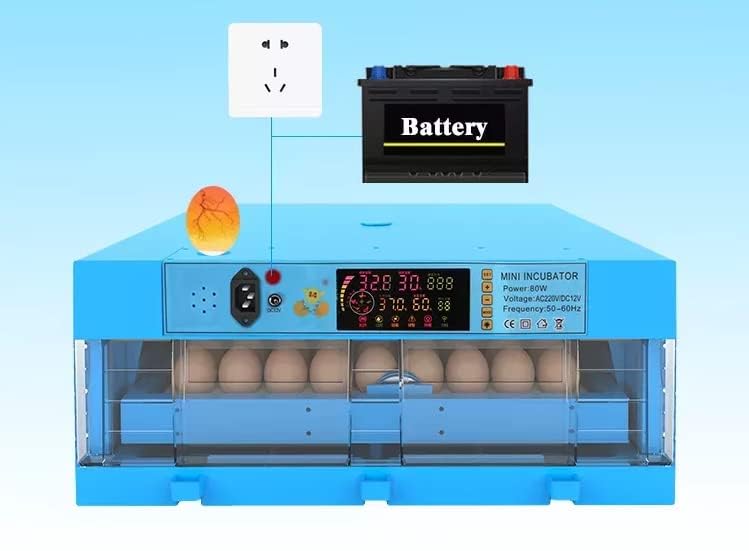 Ndeal Ndeal 64 Eggs Incubator for Egg Hatching Fully Automatic Rolling Type Hatching Machine Desi Kadaknath Compatible MultiPurpose Design Suitable for Any Size Egg  - Image 4