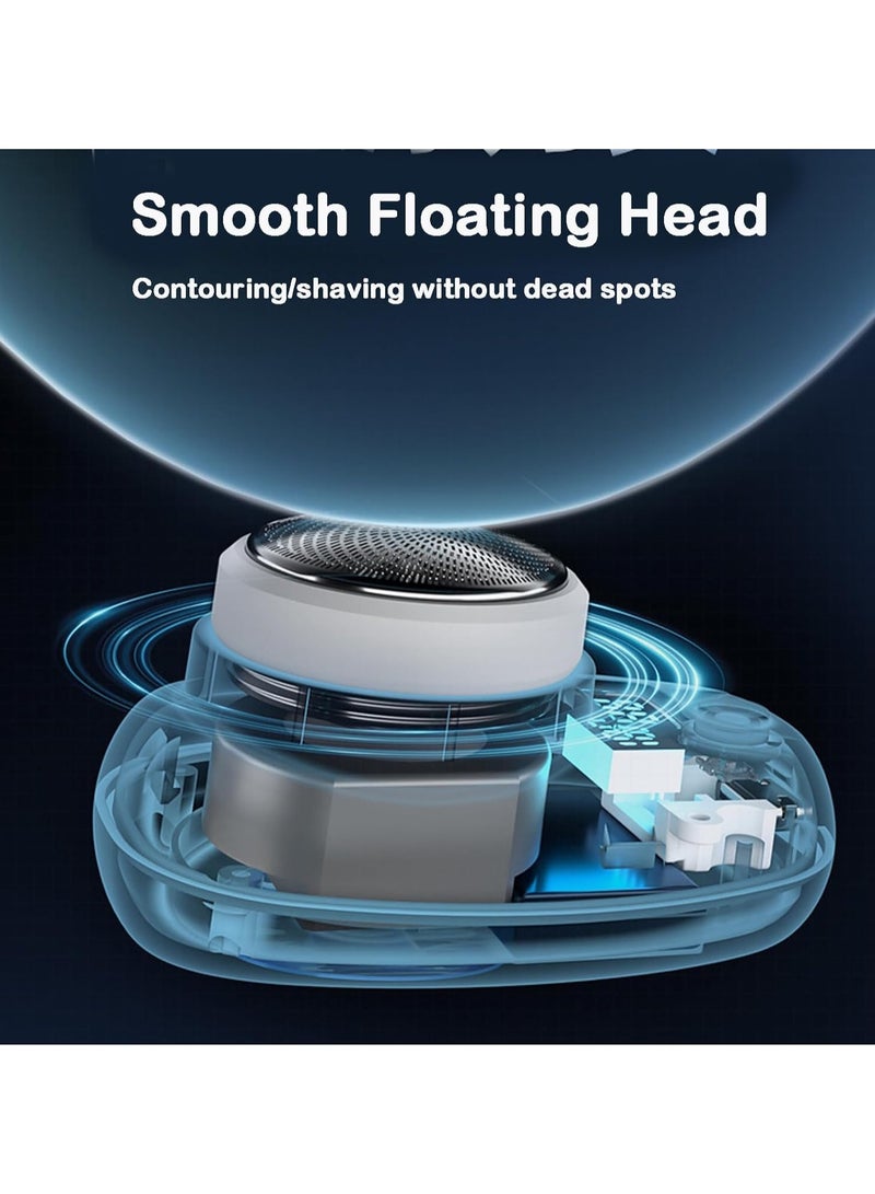 Portable USB Electric Shaver for Men with LCD Display, Easy One-Button Operation, Wet and Dry Grooming Kit for Home and Travel, Perfect Gift for Him - Image 4