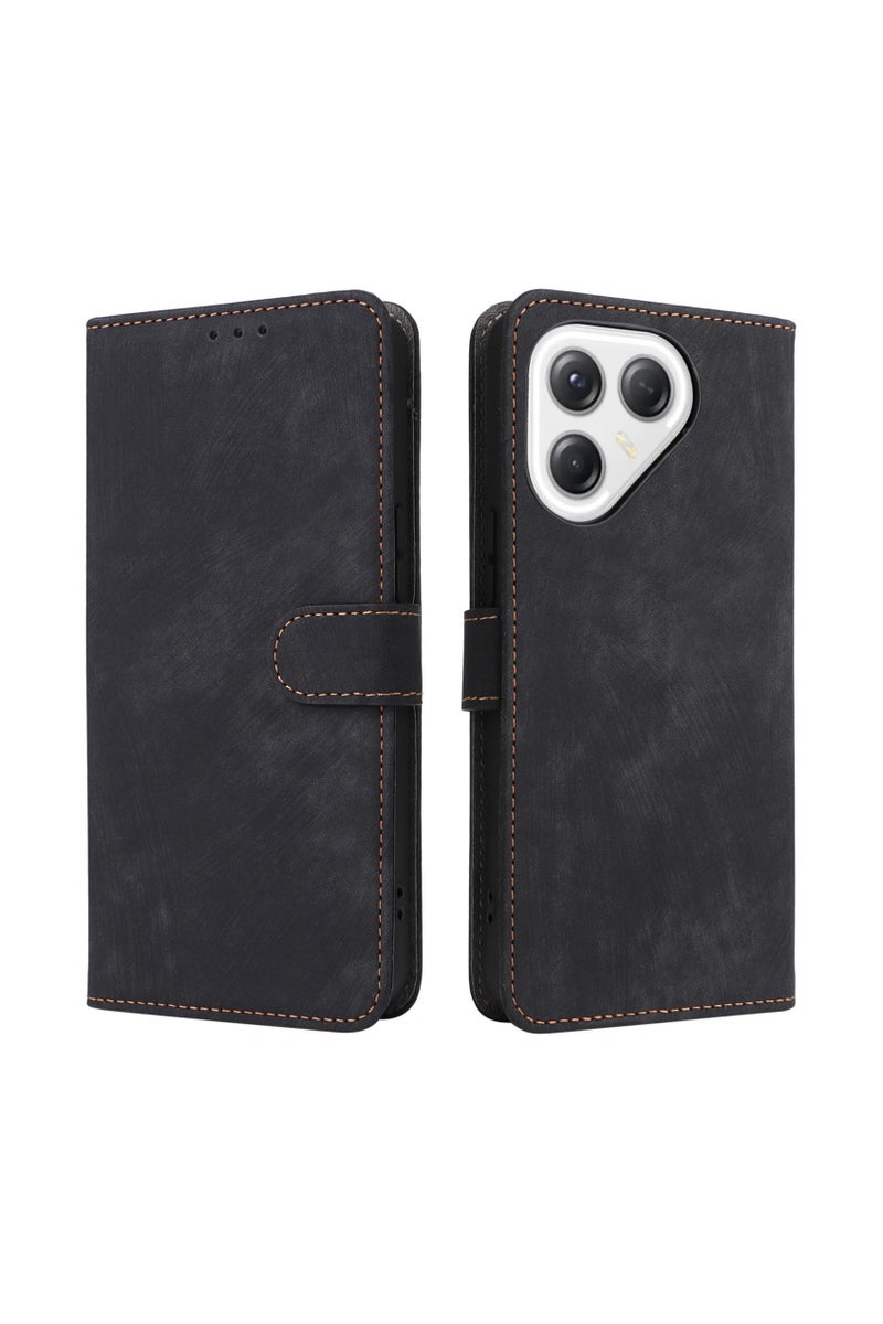 general The protective case is suitable for Tecno Pova 7 Ultra 5G, with 【credit card holder】 【RFID shielding】, suitable for Tecno Pova 7 Ultra 5G - PU leather flip cover protective case. - Image 1