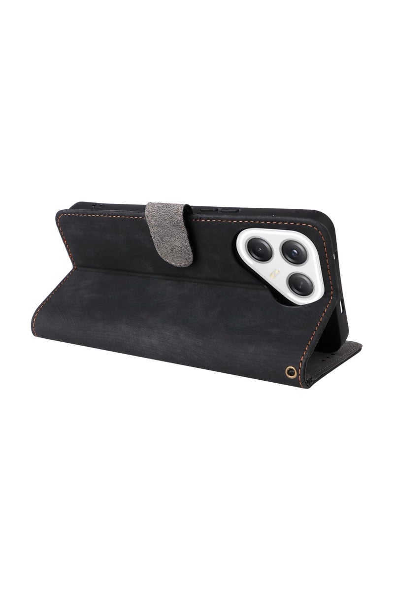 general The protective case is suitable for Tecno Pova 7 Ultra 5G, with 【credit card holder】 【RFID shielding】, suitable for Tecno Pova 7 Ultra 5G - PU leather flip cover protective case. - Image 3