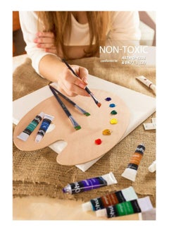 Ohuhu Ohuhu Watercolor Paint Tubes 24 Color  with 6 Brushes set  - Image 5