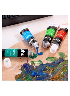 Ohuhu Ohuhu Watercolor Paint Tubes 24 Color  with 6 Brushes set  - Image 2