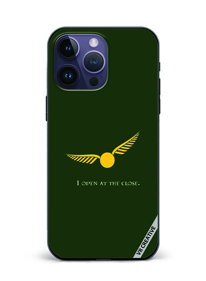 VR CREATIVE Protective Case Cover For Apple iPhone 15 Pro Max I Open At The Close Design Multicolour - Image 1